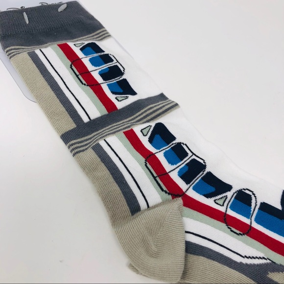 DISNEY PARKS MONORAIL SOCKS Adult One Size NWT - Picture 2 of 6